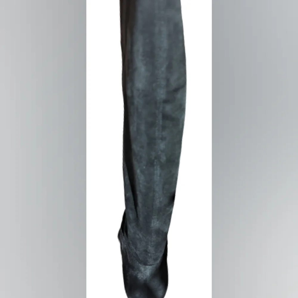 NIB BCBGENERATION black Marlo micro suede pointed toe pull on stilleto heel - Picture 5 of 11